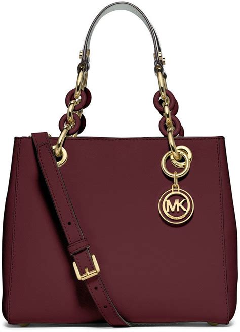 michael kors cindy purse|michael kors maroon bag.